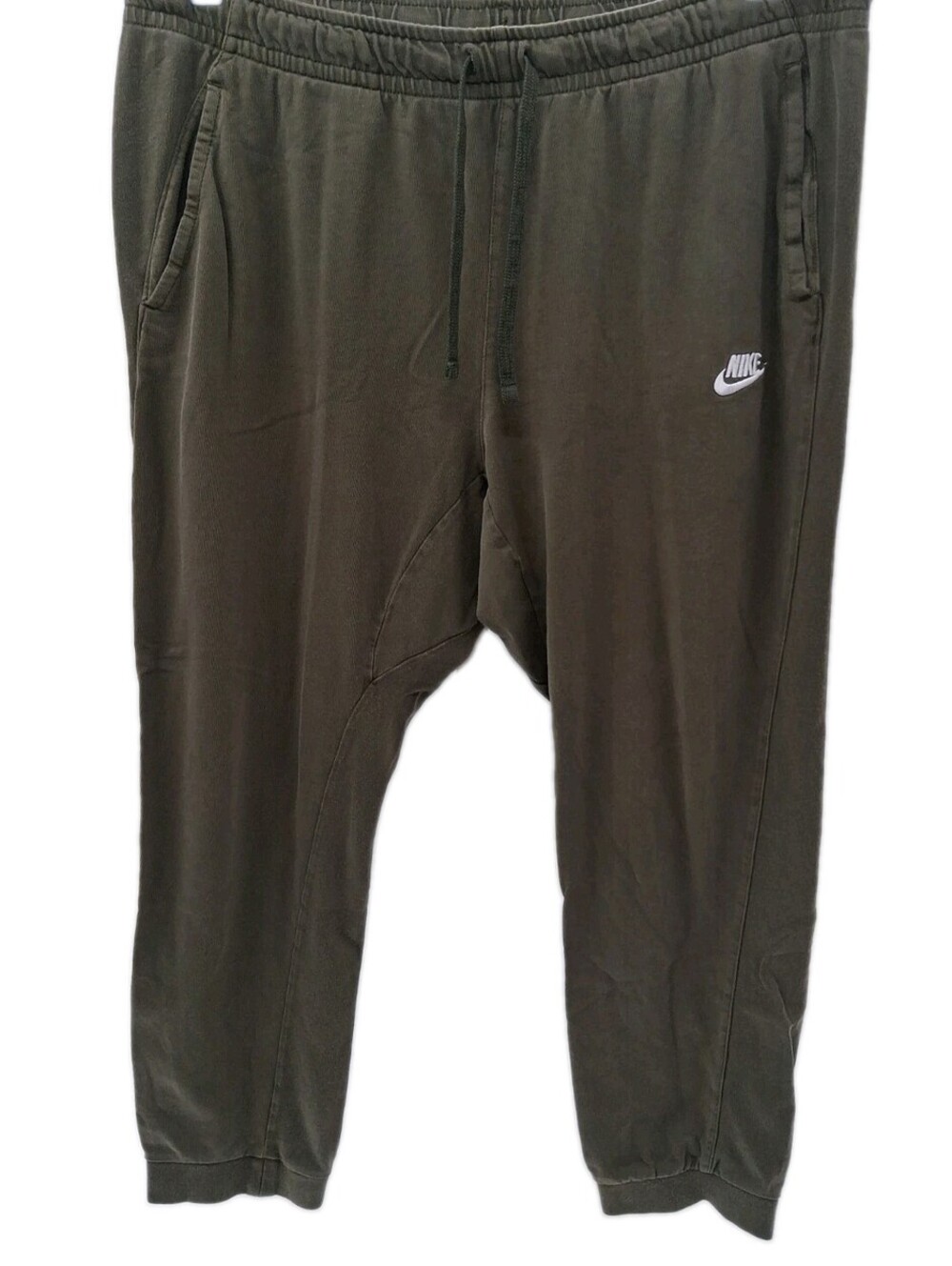 Nike Jogger Sweatpants Mens XL Olive Green Active Casual Lounge Gym Swoosh
